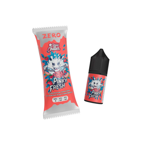 Serial Chiller Zero "Pinky Fresh" (Лимонад из Красных Ягод и Грейпфрута), объем: 27 см3, 0мг